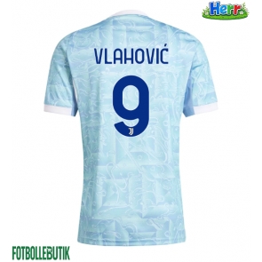 Juventus Dusan Vlahovic #9 Bortatröja 2025-26 Kortärmad